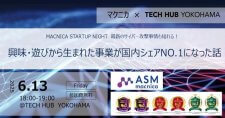 【6/13】Macnica Startup Night「興味・遊びから生まれた事業が国内シェアNo.1になった話」